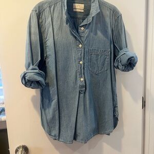 J. Crew Light Blue Casual Button Down Shirt